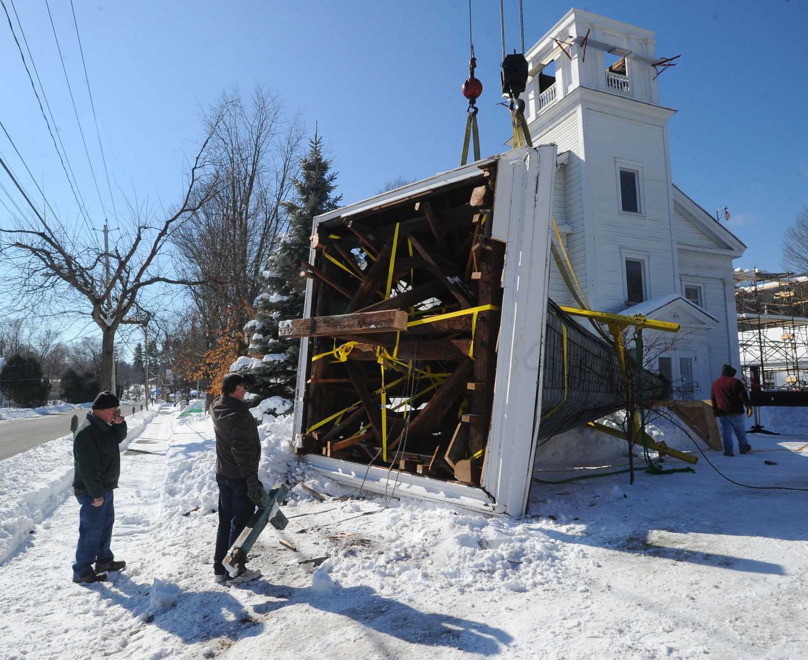 Switching steeples